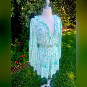 House of Harlow 1960 Mint 👗Paisley Mini Dress